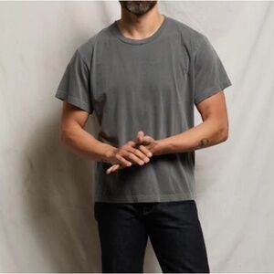 perfectwhitetee marc 100% supima cotton fitted crew